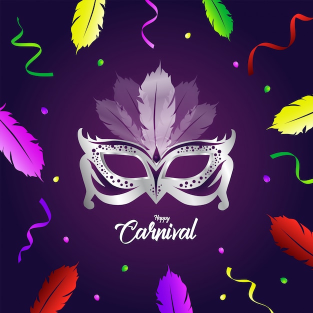 Happy carnival background