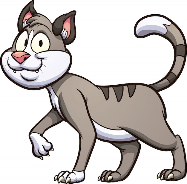 Счастливая кошка