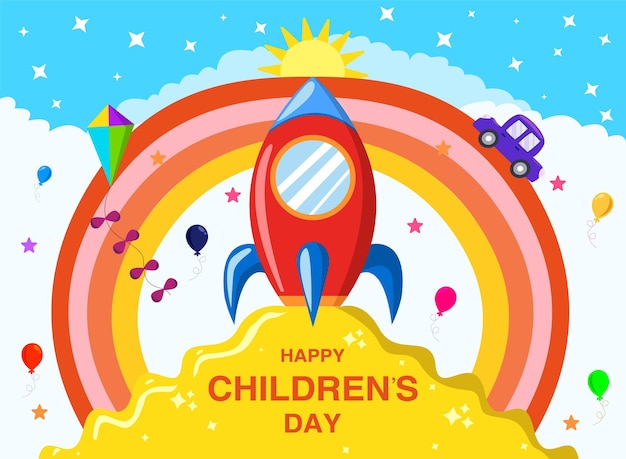 Happy Children's Day Background