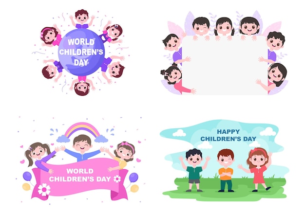 Happy Children's Day Illustration