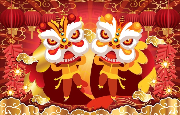 Happy Chinese New Year Festivity Greetings