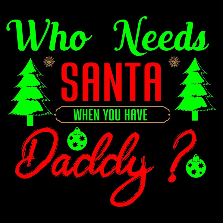 वेक्टर happy christmas day tshirt design