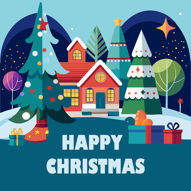 ハッピー クリスマス デザイン