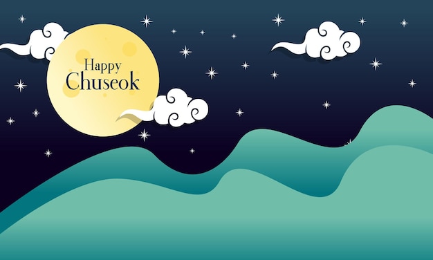 Happy Chuseok Festival Background