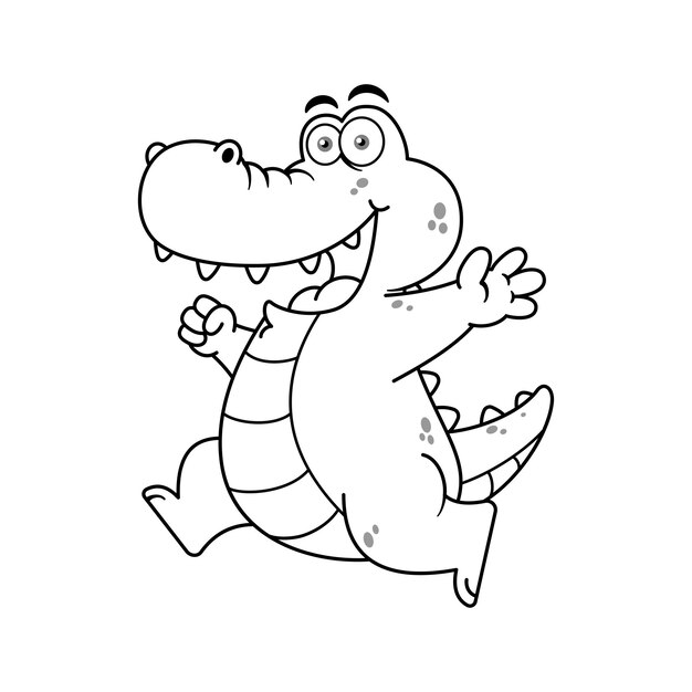 16+ Coloring Pages Crocodile