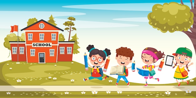 School Kids Cartoon Images - Free Download on Freepik School Kids Cartoon Images - Free Download on Freepik