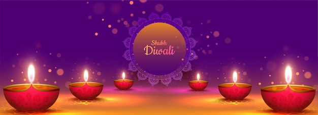 Happy Diwali Banner.