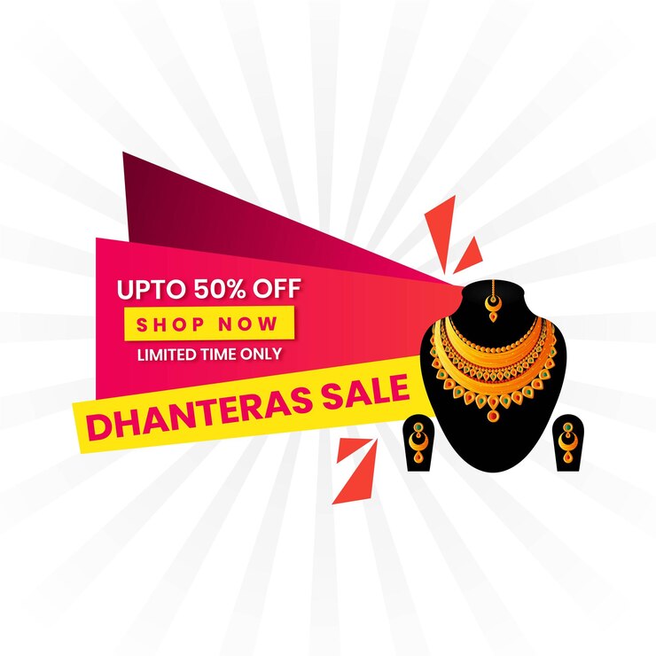 वेक्टर happy diwali and dhanteras shopping sale with biggest offer festival sale design vector illustration