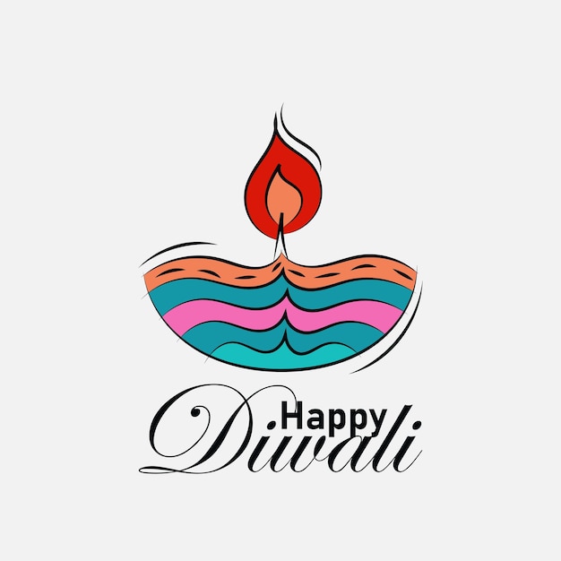 Happy Diwali element for background wallpaper banner