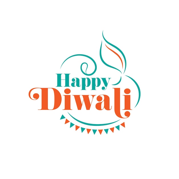 Happy Diwali Festival Поздравления Шаблон оформления приветствия