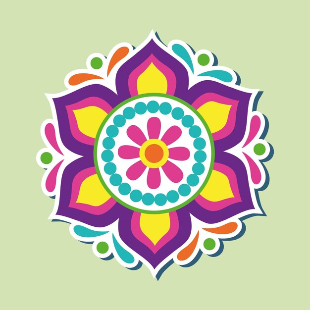 Vector happy diwali greetings decoration vector illustration