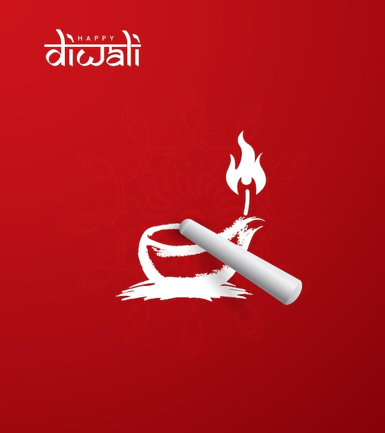 Счастливого Дивали Индийский фестиваль камера копья с Дивали огненная лампа Дивали творческий дизайн