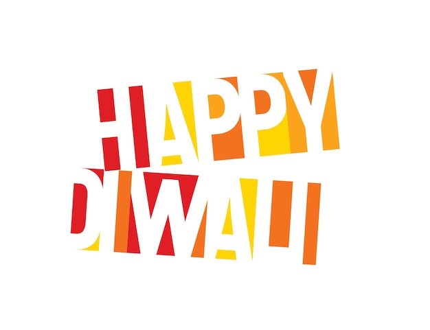 Happy diwali vector icon bright indian holiday logo template