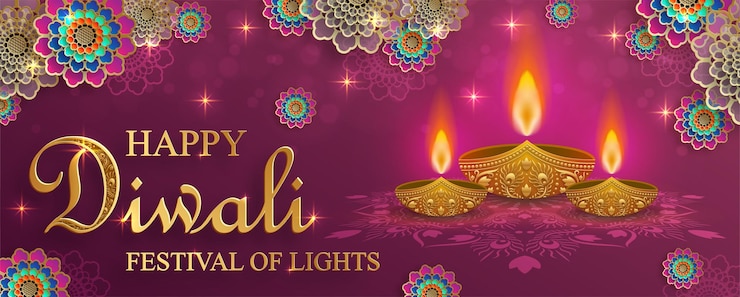 Vector happy diwali vector illustration festive diwali and deepawali card the indian festival of lights