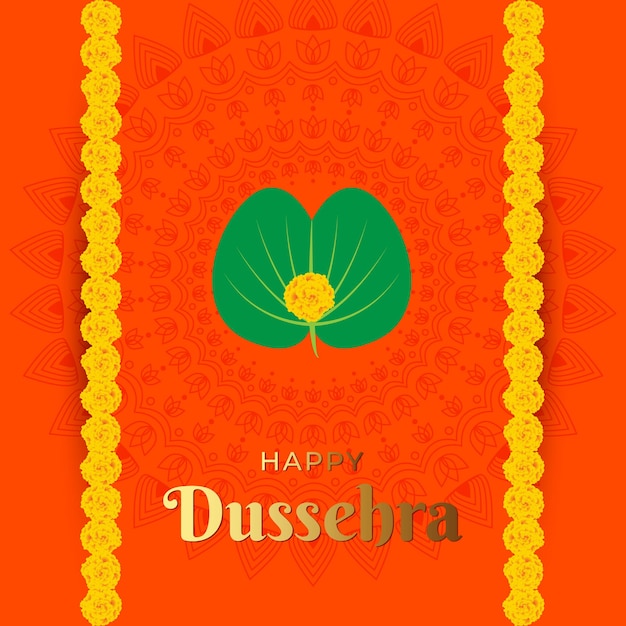 Vector happy dussehra wishes