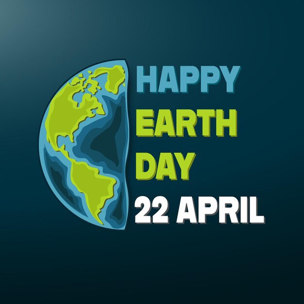 Happy earth day 22 april