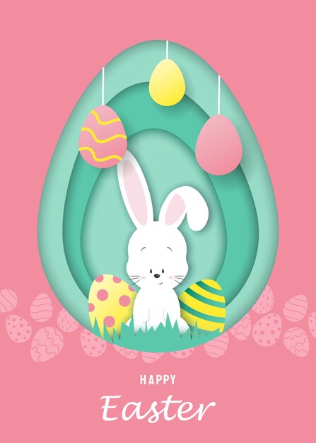 Happy easter background