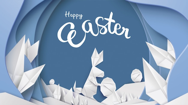 Happy easter background