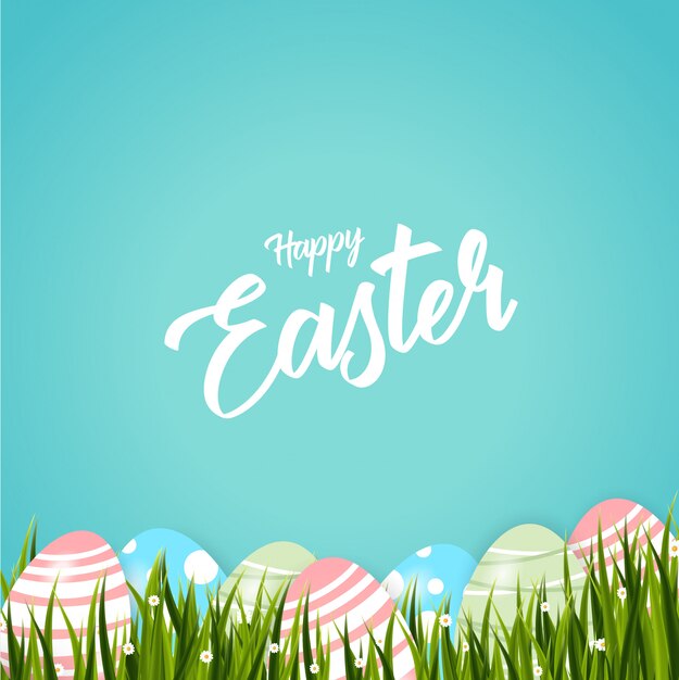 Happy easter background