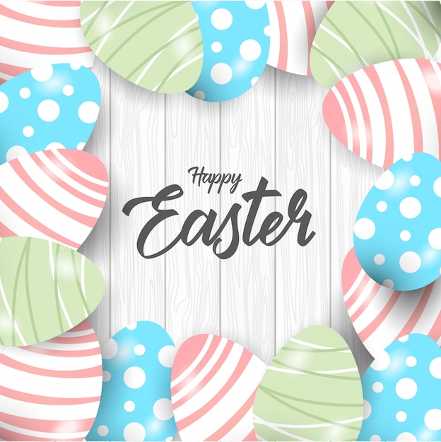 Happy easter background