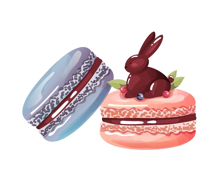 Vector happy easter concept