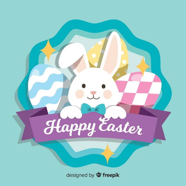 Happy easter day background