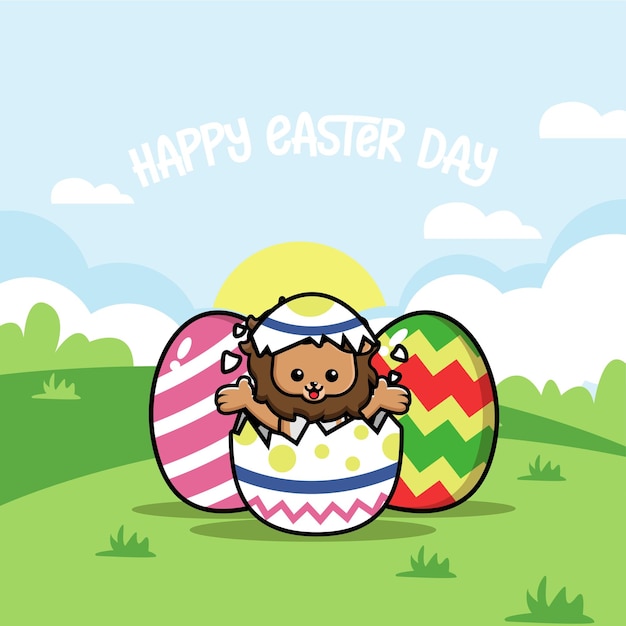 Happy Easter Day Background