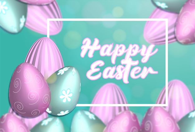 Happy Easter Day Background