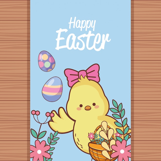 Felice giorno di pasqua card