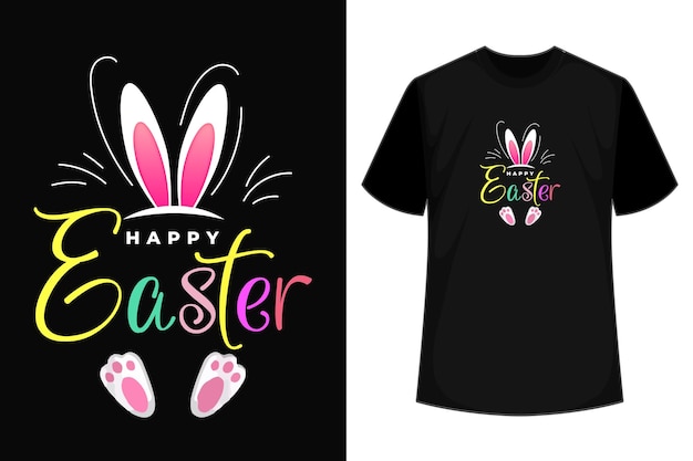 Happy Easter Day T Shirt Design