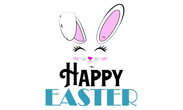 Happy Easter Day typografie t-shirt design. Pasen dag motiverende typografie t-shirt Creative Kids