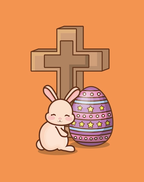 Happy easter design