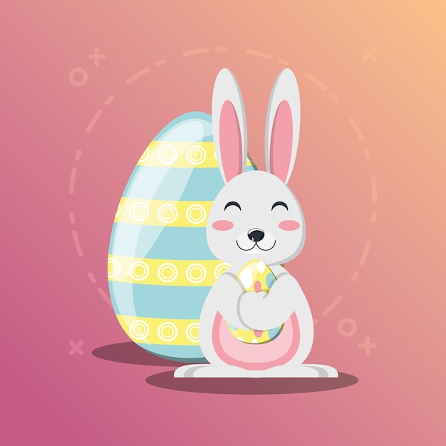 Happy easter design