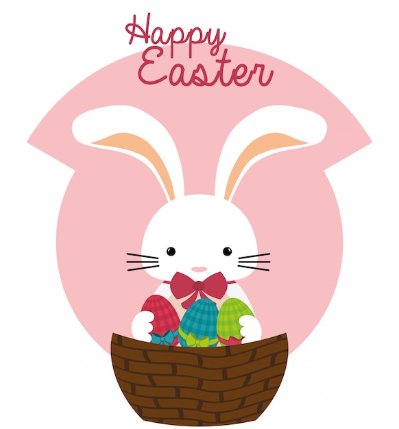 Happy Easter design 