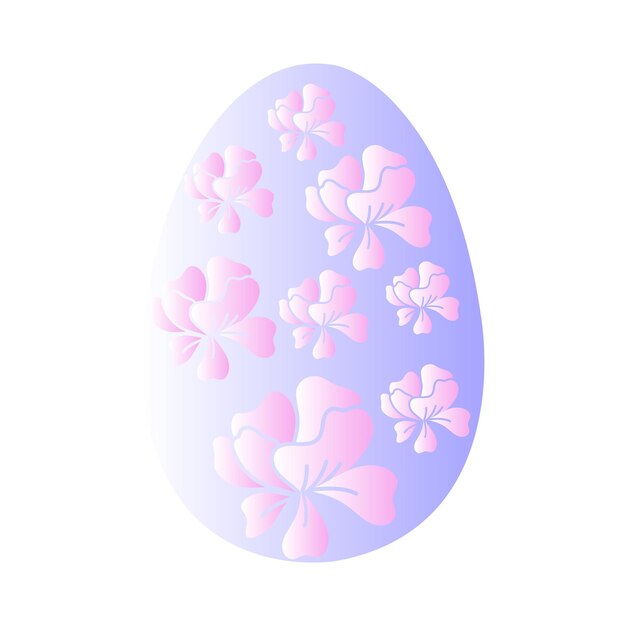 Happy Easter Egg Sublimation Design Пасхальное яйцо сублимация Пасхальное яйцо Цветочный пастельный дизайн