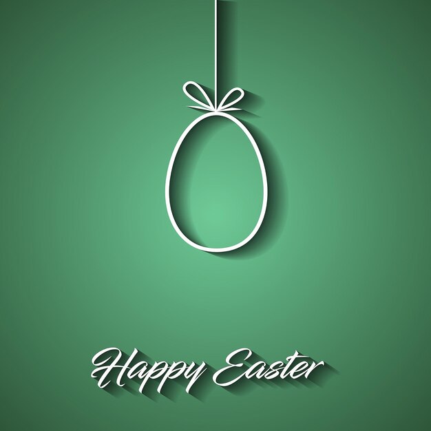 Happy Easter modern background