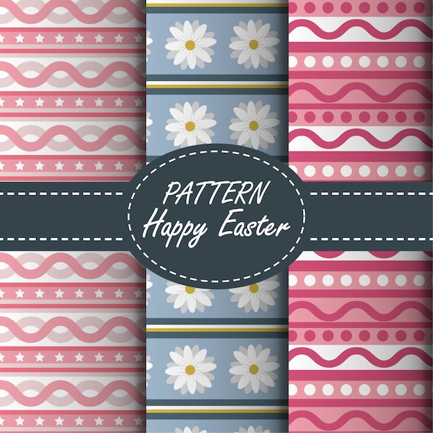 Happy easter Pattern