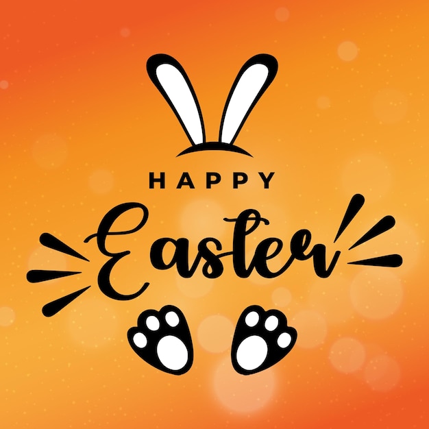 Happy Easter Post Design