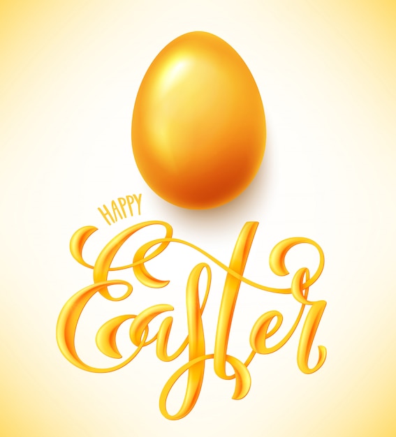 Happy easter poster