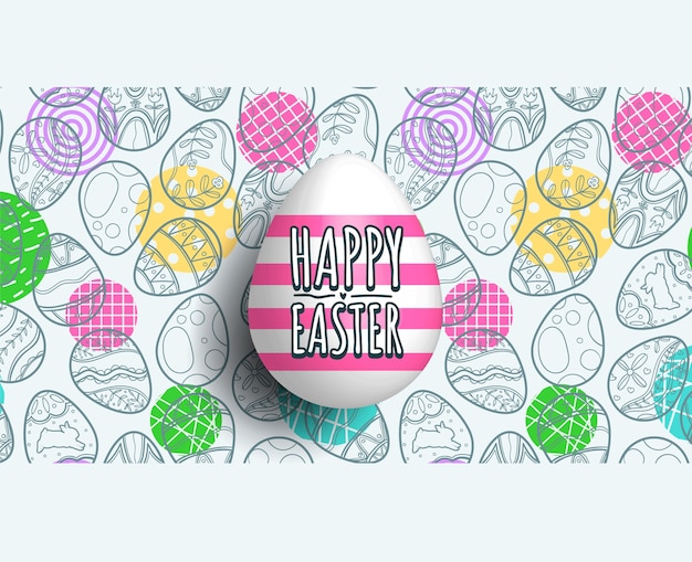 Happy Easter vector