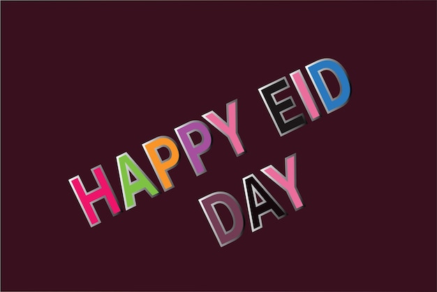 happy eid day card