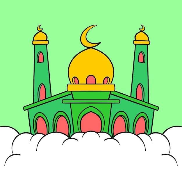 Vector happy eid mubarak