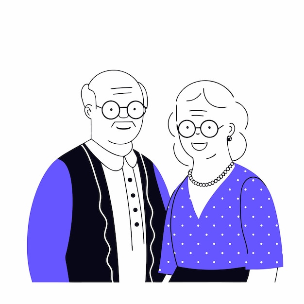 Happy Elderly Couple