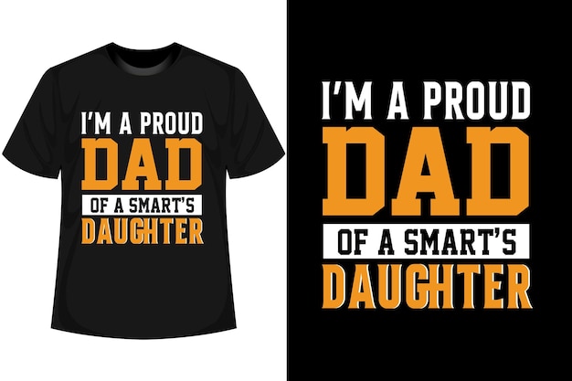 Happy Father Day T-shirt Design Vaderdag citaten