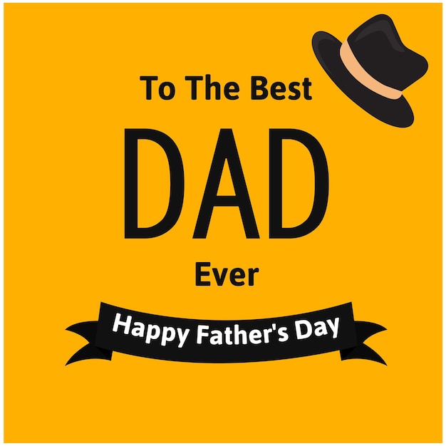 Vector happy father's day achtergrond vector illustratie