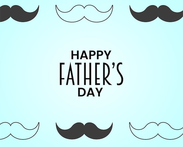 Happy father's day background father's day concept