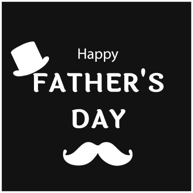 Happy Father's Day Background Vector Illustration