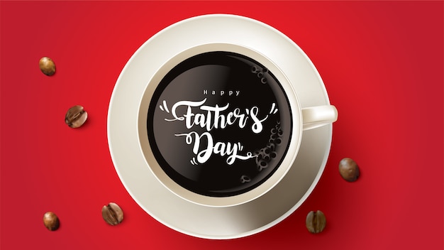 Happy father's day design con divertente concetto