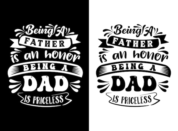 Happy Father's Day papa t-shirt ontwerp vector kunst voor print on demand