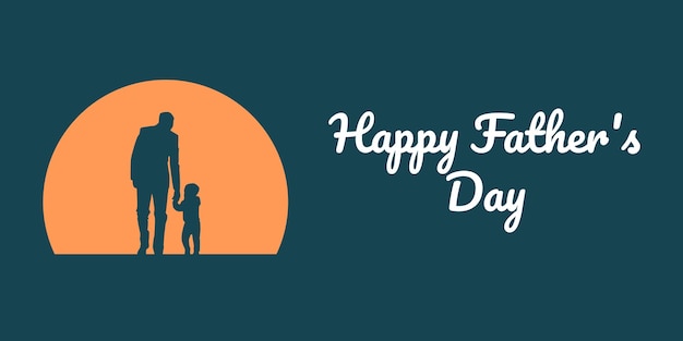 Плакат, баннер, открытка и фон с Днем отца. Поздравления и подарки на День отца.